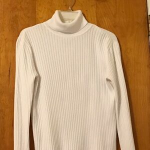 White Turtleneck